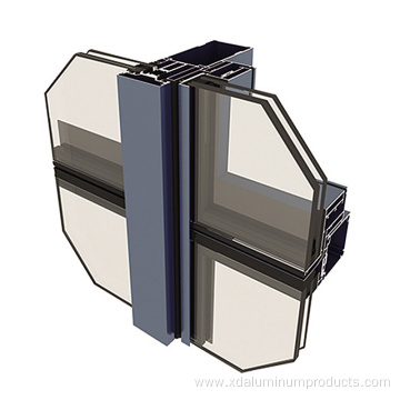 Reliable 115 Series Curtain Wall Aluminum profile